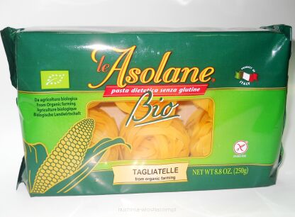Makarony bezglutenowe BIO Le Asolane