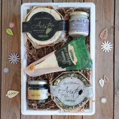 Zestaw Pecorini i Mostarda z cebulek borettane