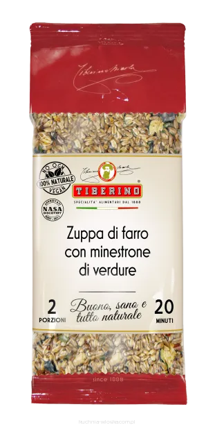 Zupa Minestrone z orkiszem 200g