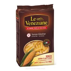 Rigatoni - rurki, makaron bezglutenowy kukurydziany, 250g