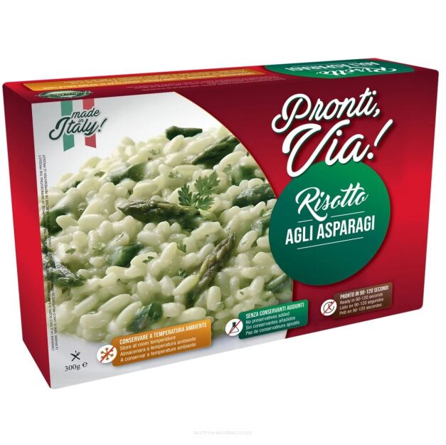Risotto agli Asparagi - danie gotowe 300g