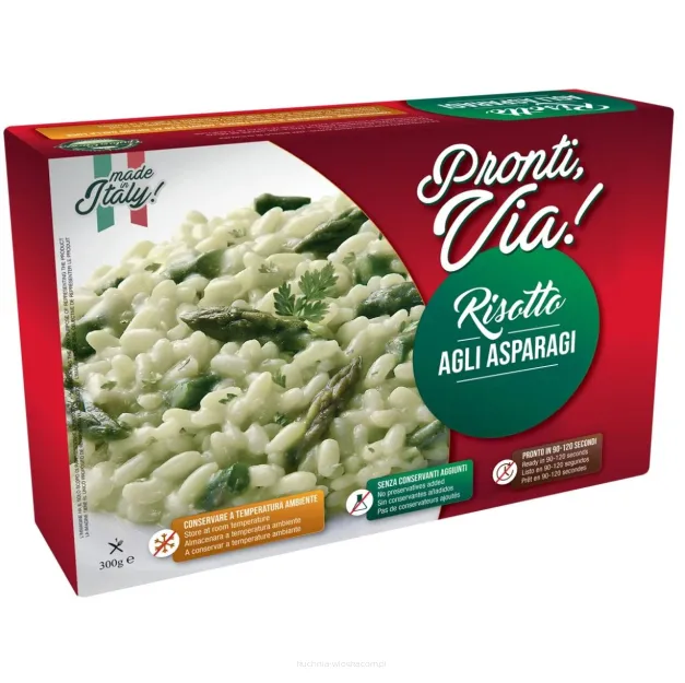Risotto agli Asparagi - danie gotowe 300g