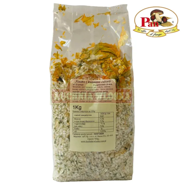 Risotto Carnaroli z kwiatem cukinii 1 kg, HoReCa