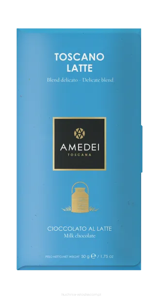 Toscano Latte - czekolada Amedei mleczna, 50g