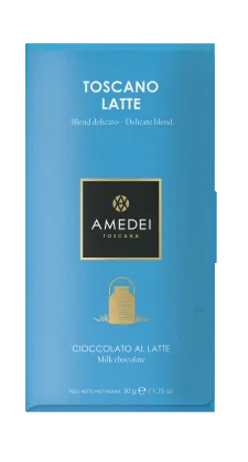 Toscano Latte - czekolada Amedei mleczna, 50g