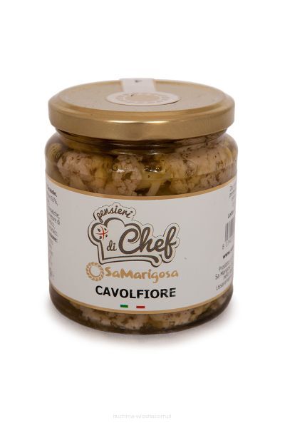 Kalafior w oleju słonecznikowym