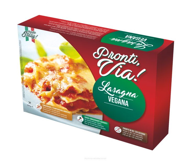 Lasagna Vegana - danie gotowe 300g