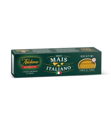 Bucatini - makaron bezglutenowy kukurydziany z błonnikiem, 250g