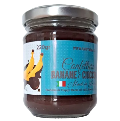 Konfitura z bananów i czekolady 330g