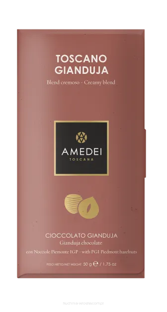 Gianduja - czekolada Amedei orzechowa 50g