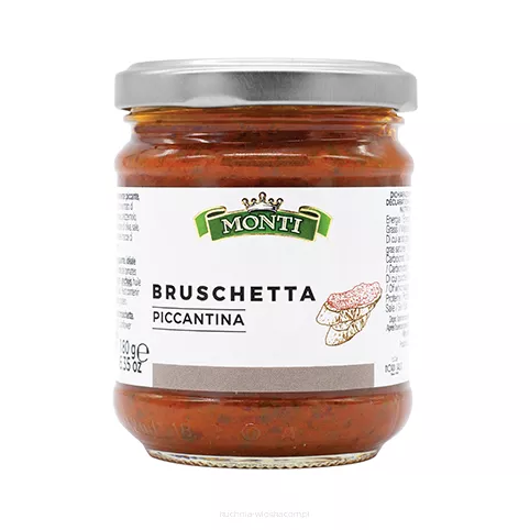 Salsa Bruschetta pikantna bezglutenowa 180g