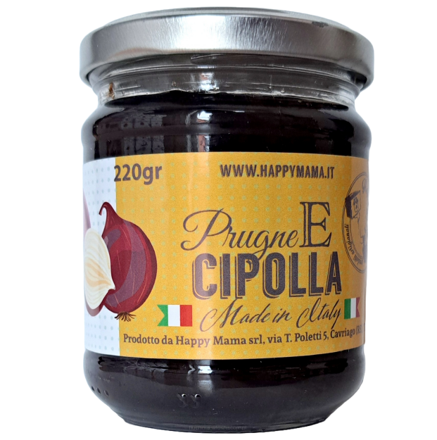 Konfitura ze śliwek i cebuli 220g