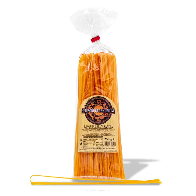 Makaron Linguine pomarańczowa z pszenicy durum, 250g