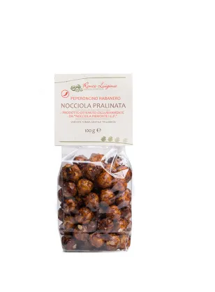 Nocciola pralinata Hababero - orzechy laskowe IGP w karmelu pikantne, 100g