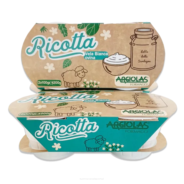 Ricotta z mleka owczego, 2x100g