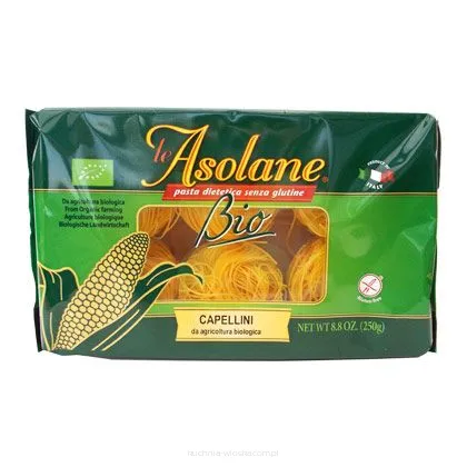 Capellini Le Asolane - makaron bezglutenowy BIO, 250g