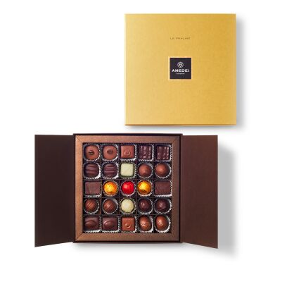 Bomboniera 25 pralin Amedei, 260g