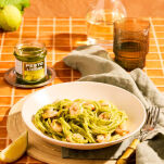 Pesto al Limone - cytrynowe pesto zielone z bazylią genueńską DOP, Carli 130g