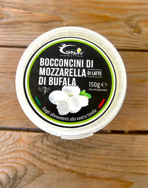 Bocconcini di Bufala - kulki mozzarelli z mleka bawolego, 150g