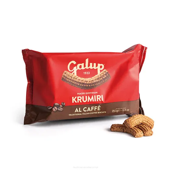 Krumiri kawowe - tradycyjne ciasteczka maślane, Galup, 250g