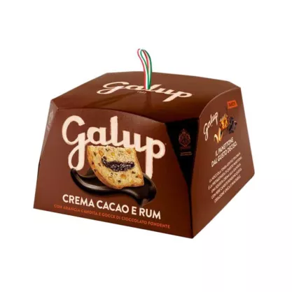 Panettone z kremem kakaowym i rumem, Galup, 900g