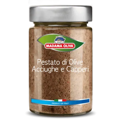 Tapenada - pasta z oliwek, anchois i kaparów, 190g