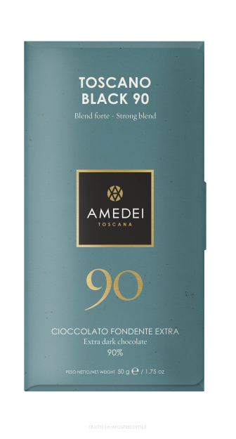Toscano Black 90 - ciemna czekolada Amedei 90% 50g