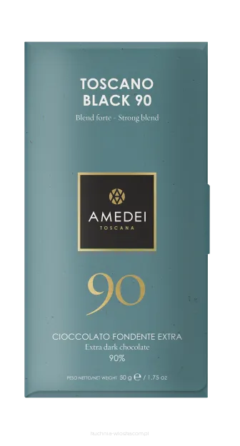 Toscano Black 90 - ciemna czekolada Amedei 90% 50g