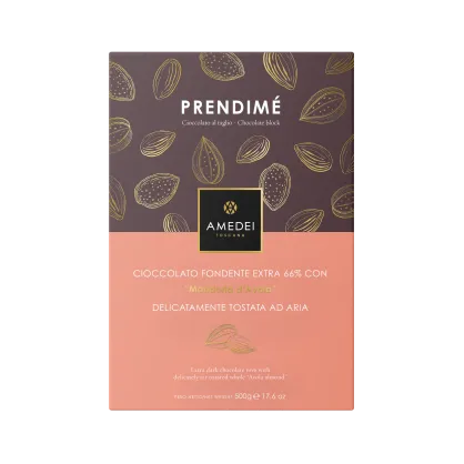 Prendime' czekolada ciemna z migdałami, 500g