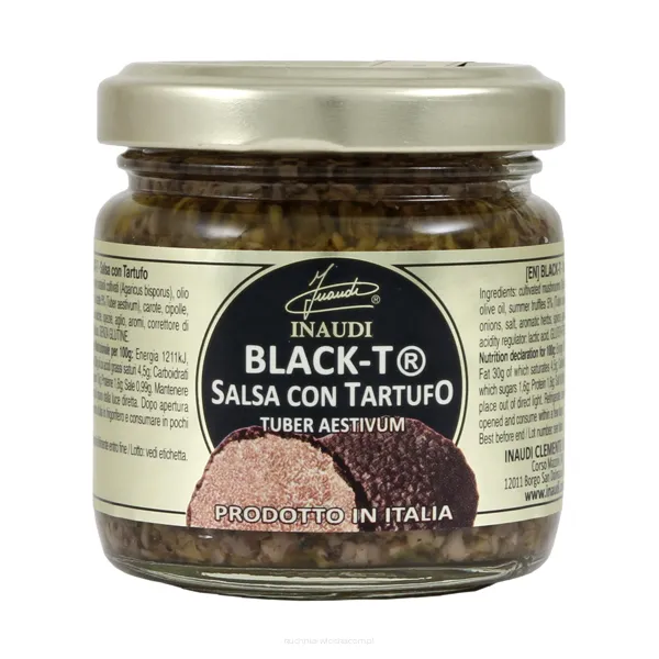 Black-T - Sos z mielonej czarnej trufli i grzybów 80g