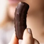 Krumiretti - tradycyjne ciasteczka maślane z czekoladą, w puszce, Galup, 180g