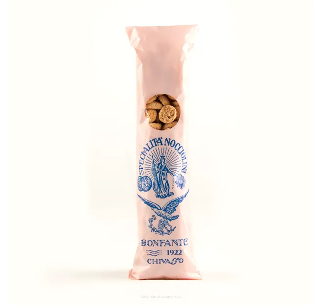 Nocciolini - mini ciasteczka z orzechów laskowych, 50g
