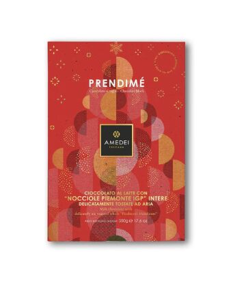 Prendime' czekolada mleczna z całymi orzechami, Christmas 500g