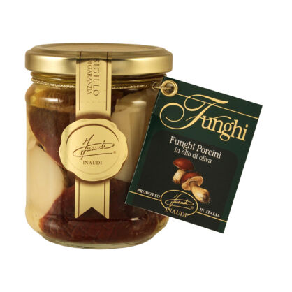 Borowiki krojone w oliwie z oliwek 180g