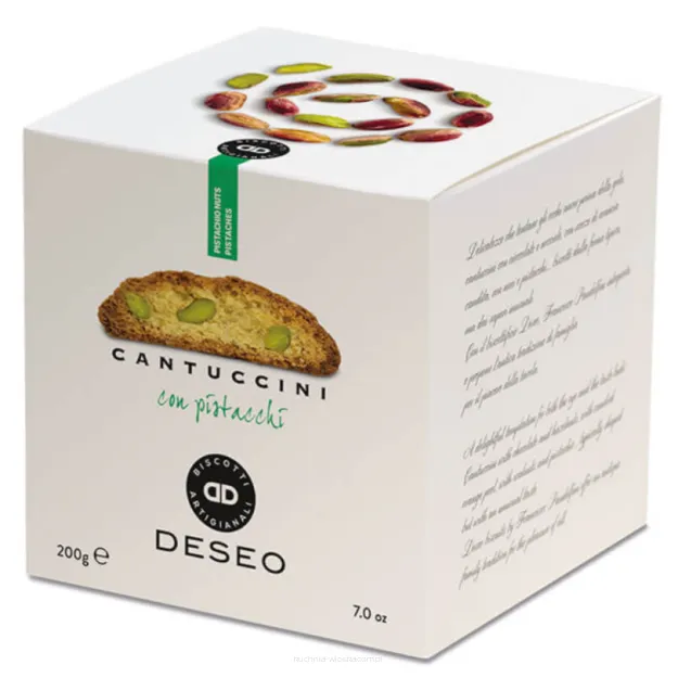 Cantuccini z Pistacjami, 200g