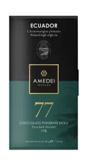 CRU Ecuador - czekolada Amedei ciemna 77%, 50g