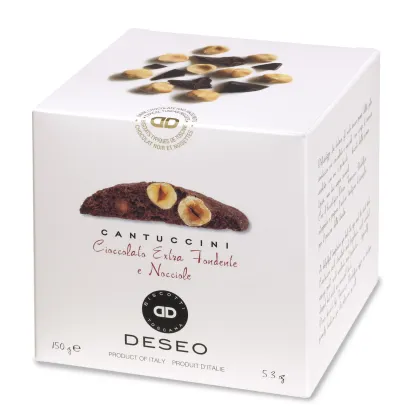 Cantuccini Gorzka Czekolada i Orzechy Laskowe, 200g