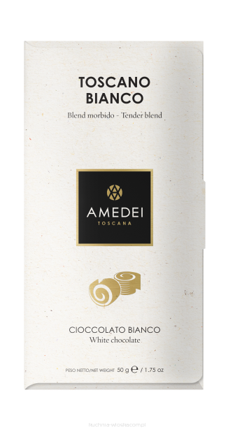 Toscano White - czekolada Amedei biała 50g