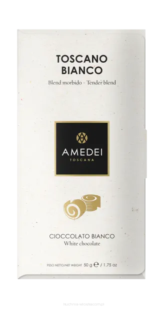 Toscano White - czekolada Amedei biała 50g