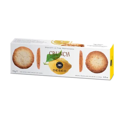 Ciasteczka cytrynowe Crunch Deseo, 115g