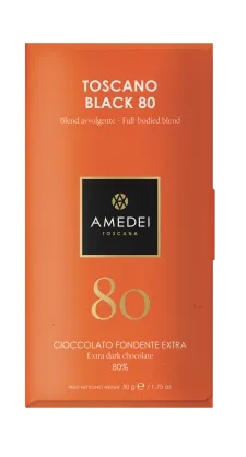 Toscano Black 80 - ciemna czekolada Amedei 80%