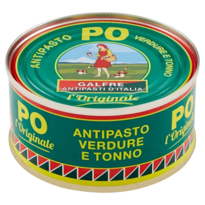 Antipasto Po - sałatka z warzyw i tuńczyka, puszka 1,7 kg