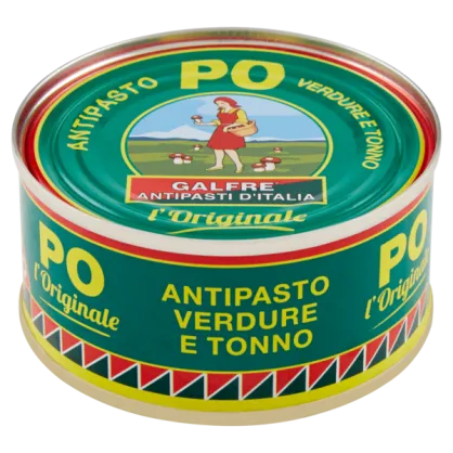 Antipasto PO - piemoncki mix warzyw i tuńczyka w słodko-kwaśnym sosie z pomidorami 1700g, Galfre'