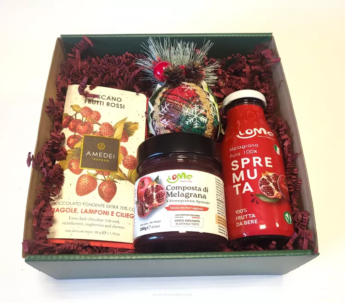 Zestaw prezentowy Benessere Rosso