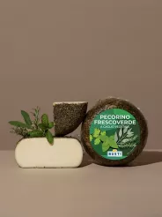 Pecorino Frescovedre - owczy ser dojrzew. z ziołami, ok. 390g