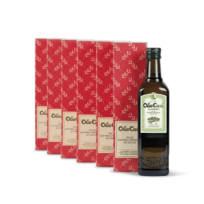 Oliwa z oliwek "Classico" w ozdobnym kartonie, Carli, 500ml