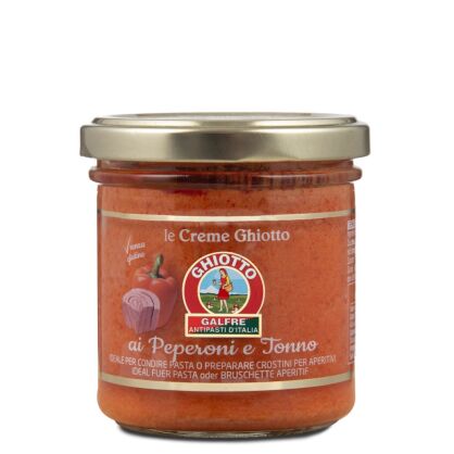 Krem z papryki i tuńczyka, z oliwą z oliwek, bezglutenowy 140g, Galfre'