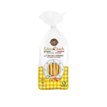 Paluszki chlebowe GrissinCrock Kurkuma i Imbir, 175g