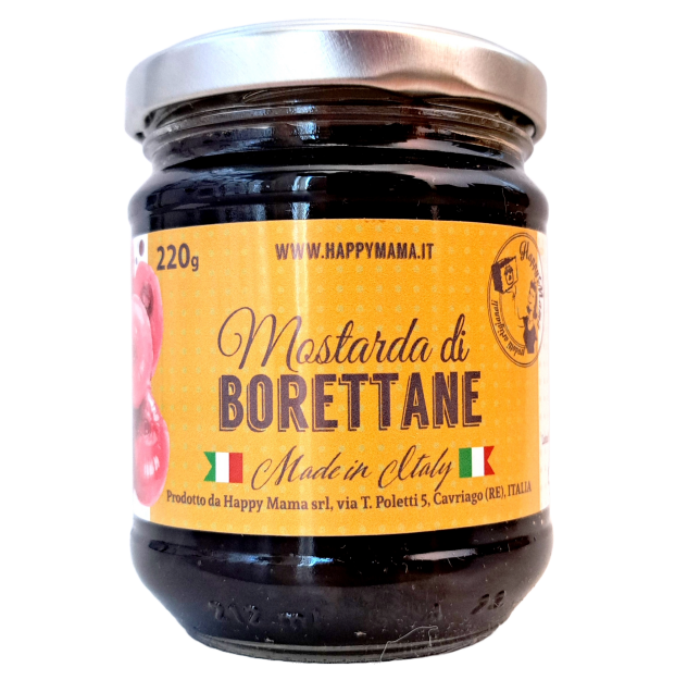 Mostarda z Cebuli Borettane, 220g