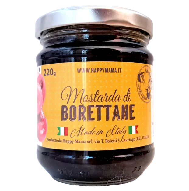 Mostarda z Cebuli Borettane, 220g